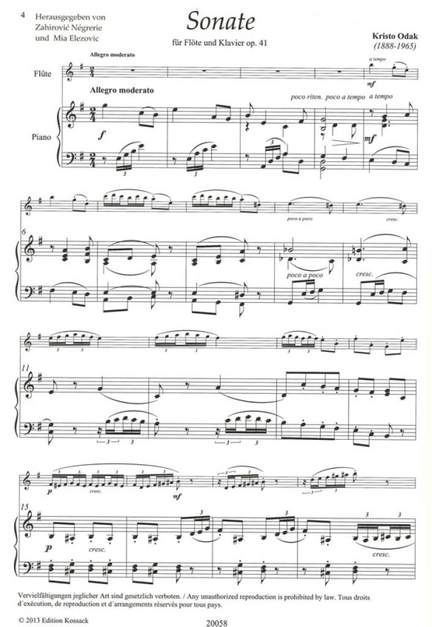 Krsto Odak: Sonata