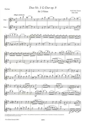 Jensen: Flotenduette G-Dur Vol.1