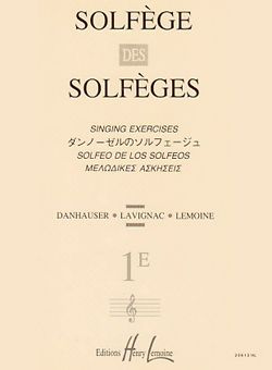 Albert Lavignac: Solfège des Solfèges Vol.1E sans accompagnement