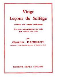 Georges Dandelot: Leçons 7 clés (20) sans accompagnement