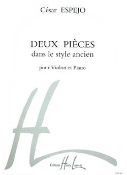César Espejo: Pièces dans le style ancien (2)