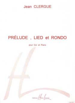Jean Clergue: Prélude, Lied et Rondo
