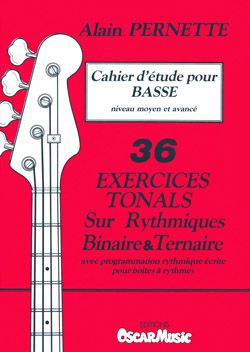 Alain Pernette: Cahier d'étude pour basse