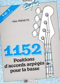Alain Pernette: 1152 Positions d'accords arpégés n°1