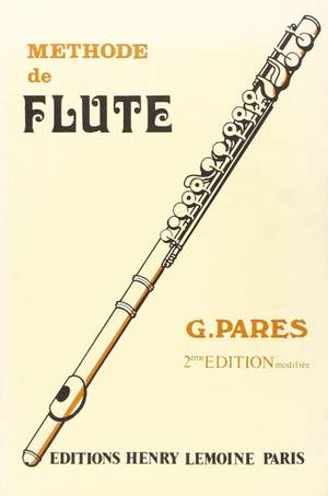 Gabriel Parès: Méthode élémentaire de flûte