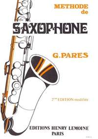 Gabriel Parès: Méthode de saxophone