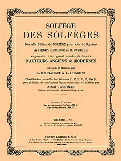 Albert Lavignac: Solfège des Solfèges Vol.5B avec accompagnement