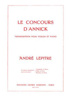 André Lepitre: Concours d'Annick