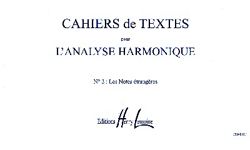 Georges Dandelot: Cahiers de textes L'analyse harmonique Vol.2