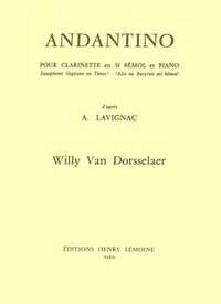 Willy Van Dorssel: Andantino