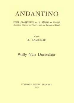 Willy Van Dorssel: Andantino