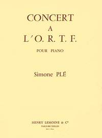 Simone Ple: Concert à l'O.R.T.F.