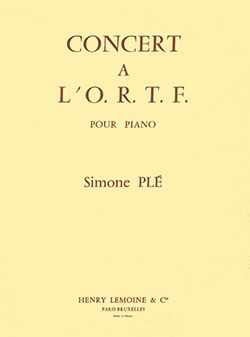 Simone Ple: Concert à l'O.R.T.F.