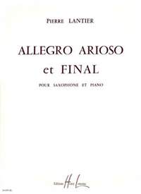 Pierre Lantier: Allegro, arioso et final