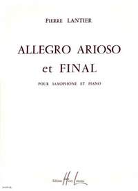 Pierre Lantier: Allegro, arioso et final