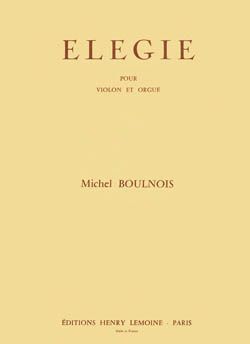 Michel Boulnois: Elégie