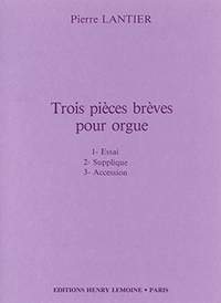 Pierre Lantier: Pièces brèves (3)