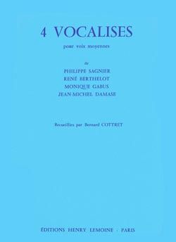 Bernard Cottret: Vocalises (4) Vol.1