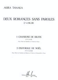 Akira Tanaka: Romances sans paroles (2)