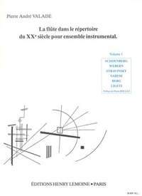 Pierre-André Valade: Flûte dans le répertoire du XXe