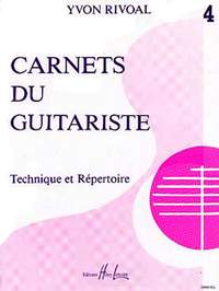 Yvon Rivoal: Carnets du guitariste Vol.4