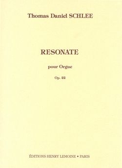 Thomas Daniel Schlee: Resonate Op.22