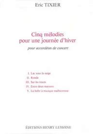 Eric Tixier: Mélodies pour une journée d'hiver (5)
