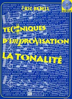 Eric Boell: Techniques d'improvisation - tonalité