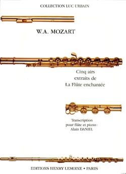 Wolfgang Amadeus Mozart: Airs(5) Extraits De Flute