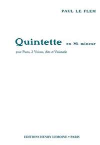 Paul Le Flem: Quintette
