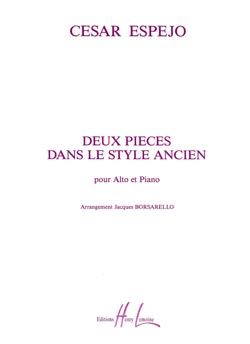 César Espejo: Pièces dans le style ancien (2)