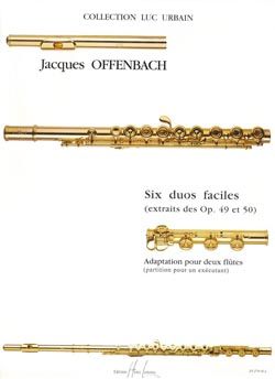 Jacques Offenbach: Duos faciles (6) extrait des Duos Op.49 et 50