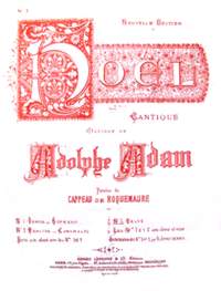 Adolphe Charles Adam: Noël - Minuit, chrétiens