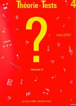 Annie Ledout: Théorie-tests Vol.4