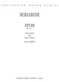 Alexander Scriabin: Etude Op.2 n°1