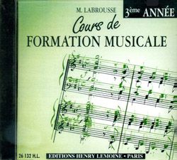 Marguerite Labrousse: Cours de formation musicale Vol.3