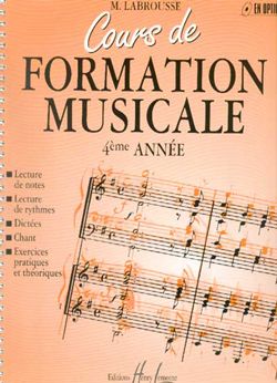 Marguerite Labrousse: Cours de formation musicale Vol.4