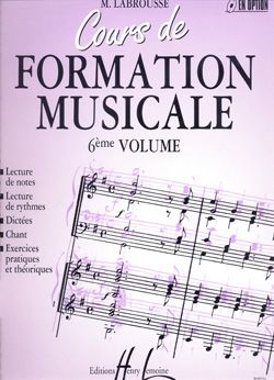 Marguerite Labrousse: Cours de formation musicale Vol.6