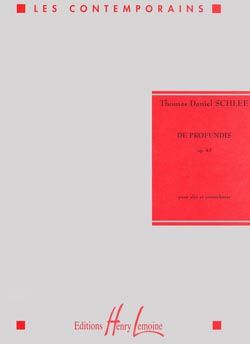Thomas Daniel Schlee: De Profundis Op.43