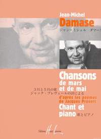 Jean-Michel Damase: Chansons de Mars et de Mai