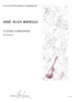 Botelli: Cuatro variantes