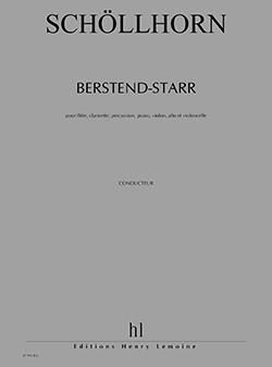Johannes Schollhorn: berstend-starr