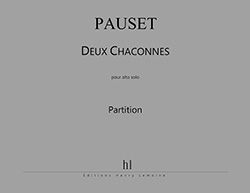Brice Pauset: Chaconnes (2)