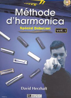 David Herzhaft: Méthode d'harmonica Vol.1