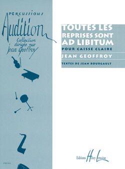 Jean Geoffroy: Toutes les reprises sont ad libitum