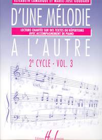 Elisabeth Lamarque_Marie-José Goudard: D'une mélodie à l'autre Vol.3