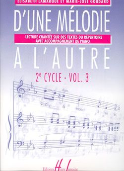 Elisabeth Lamarque_Marie-José Goudard: D'une mélodie à l'autre Vol.3