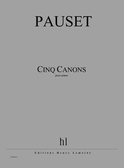 Brice Pauset: Canons (5)