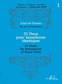 Christophe Bois: L'Art du Clavecin - 22 Duos Vol.1