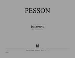 Gérard Pesson: In nomine